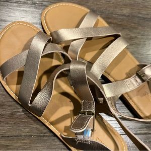 Toms Sicily Flat Sandals 8.5